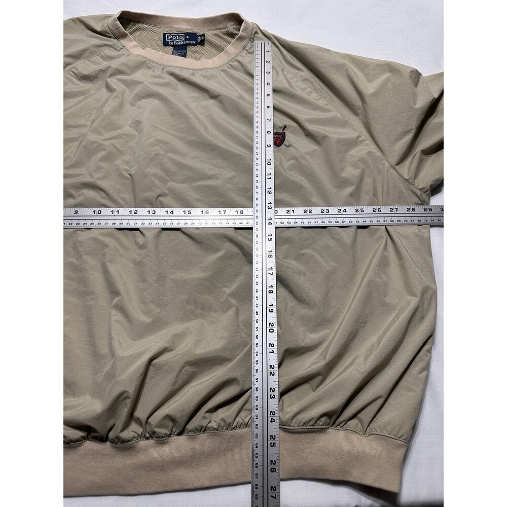 Polo Ralph Lauren Mens Size XL Mesh Lined Golf Windbreaker Vintage Logo *READ - Picture 11 of 14